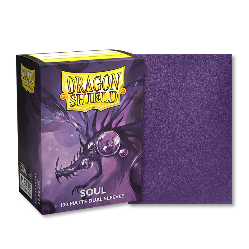 Dragon Shield - Standard Dual Sleeves Matte - Soul (100 sleeves)