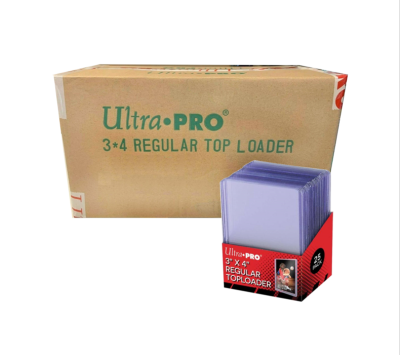 Ultra Pro Regular Toploader 3"x 4" - Case (40 pakjes)