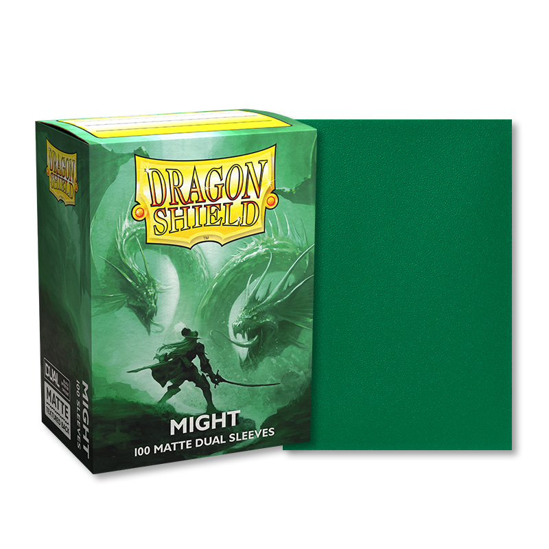 Dragon Shield - Standard Dual Sleeves Matte - Might (100 sleeves)