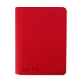 Vault X - 16 Pocket Exo-Tec Zip Binder - Rood