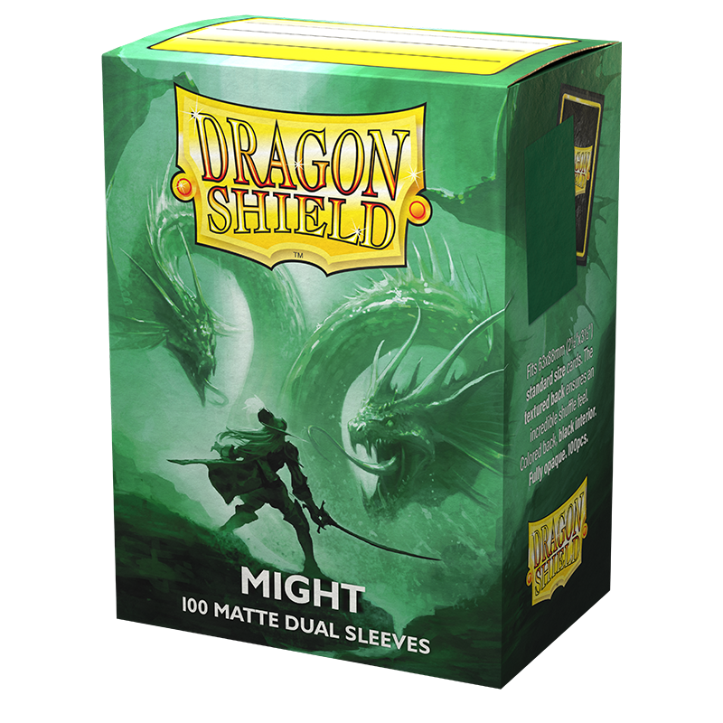 Dragon Shield - Standard Dual Sleeves Matte - Might (100 sleeves)