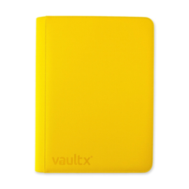 Vault X - 16 Pocket Exo-Tec Zip Binder - Geel