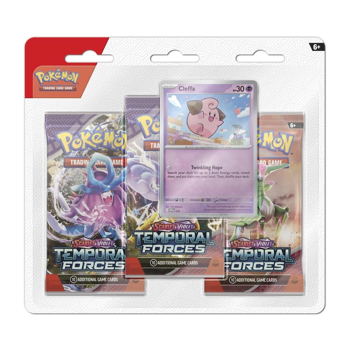 Temporal forces 3 pack blister - Cleffa