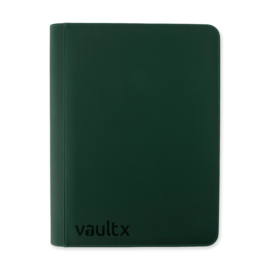 Vault X - 16 Pocket Exo-Tec Zip Binder - Donkergroen