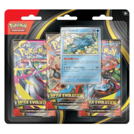 Mega Evolution - 3 Pack Blister Golduck