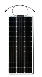 100W semi-flexibel zonnepaneel
