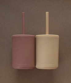 Straw Cup Speen & Koord (sandal)