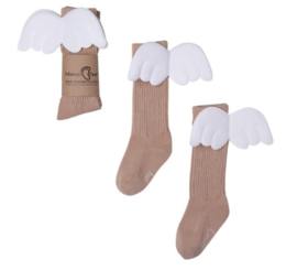 Angel Socks Beige