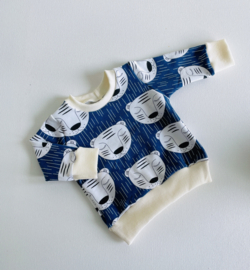 Sweater Lion Blauw Maat 62