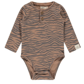 Romper zebra mocha