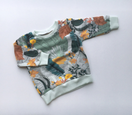 Sweater Tropic Flowers Maat 80
