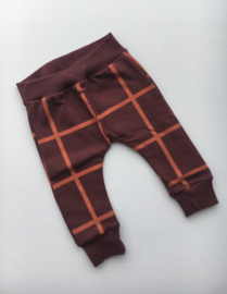 Harem Grid Bordeaux Maat 68