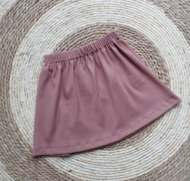 Rokje zomer rib clay pink