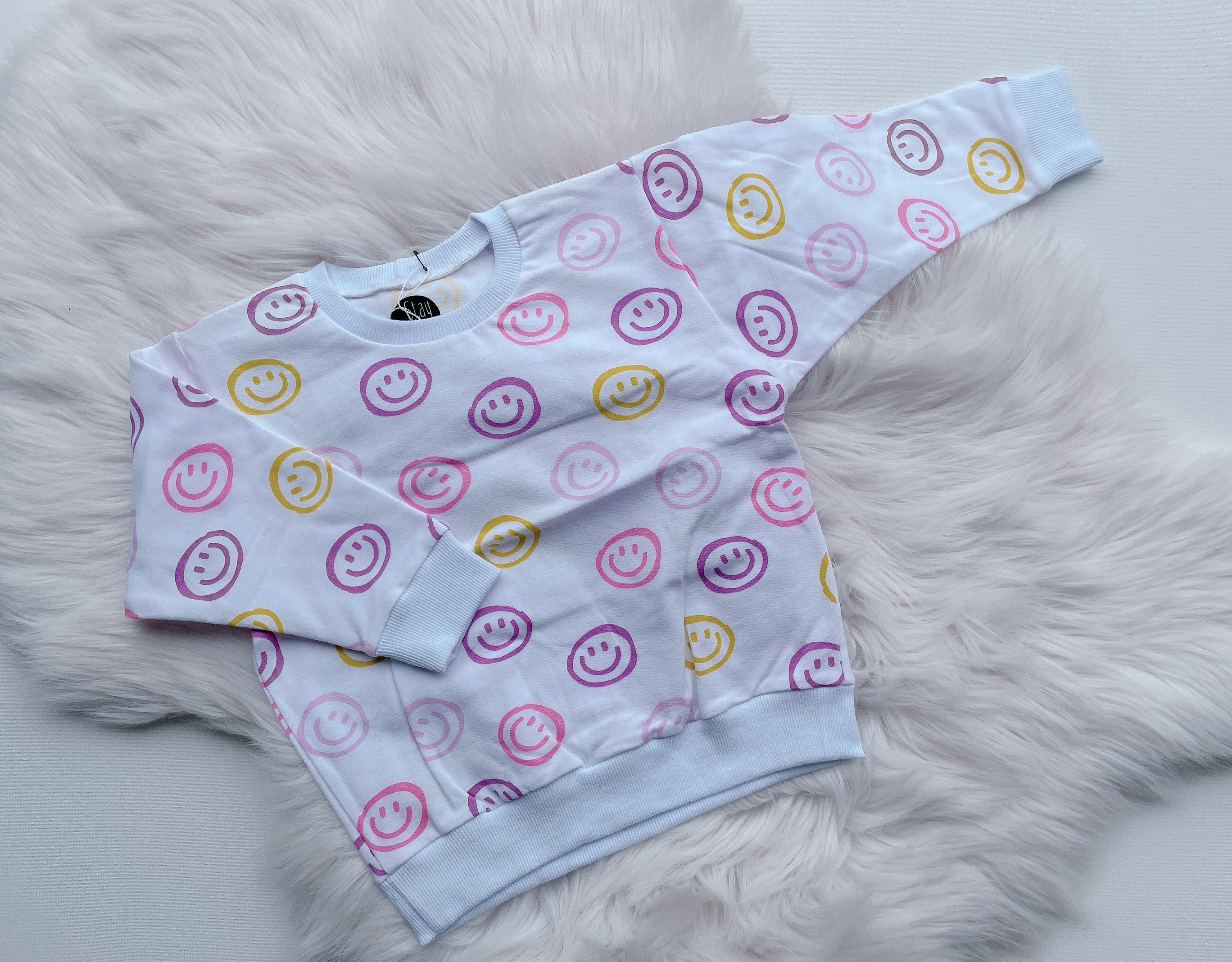 Lounge trui (baggy model) smiley