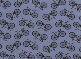 T-shirt fietsen indigo