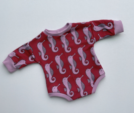 Sweater Romper Seahorses Eva Mouton (collectie AW2022)