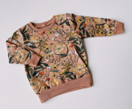 Sweater Summer Flowers Maat 80