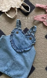 Dress heart denim