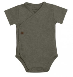 Romper Baby's Only korte mouwen KHAKI - enkel nog maat 50