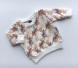 Sweater Rib Bamboo Cognac Maat 62