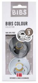 BIBS Blister T3 (iron + baby blue)