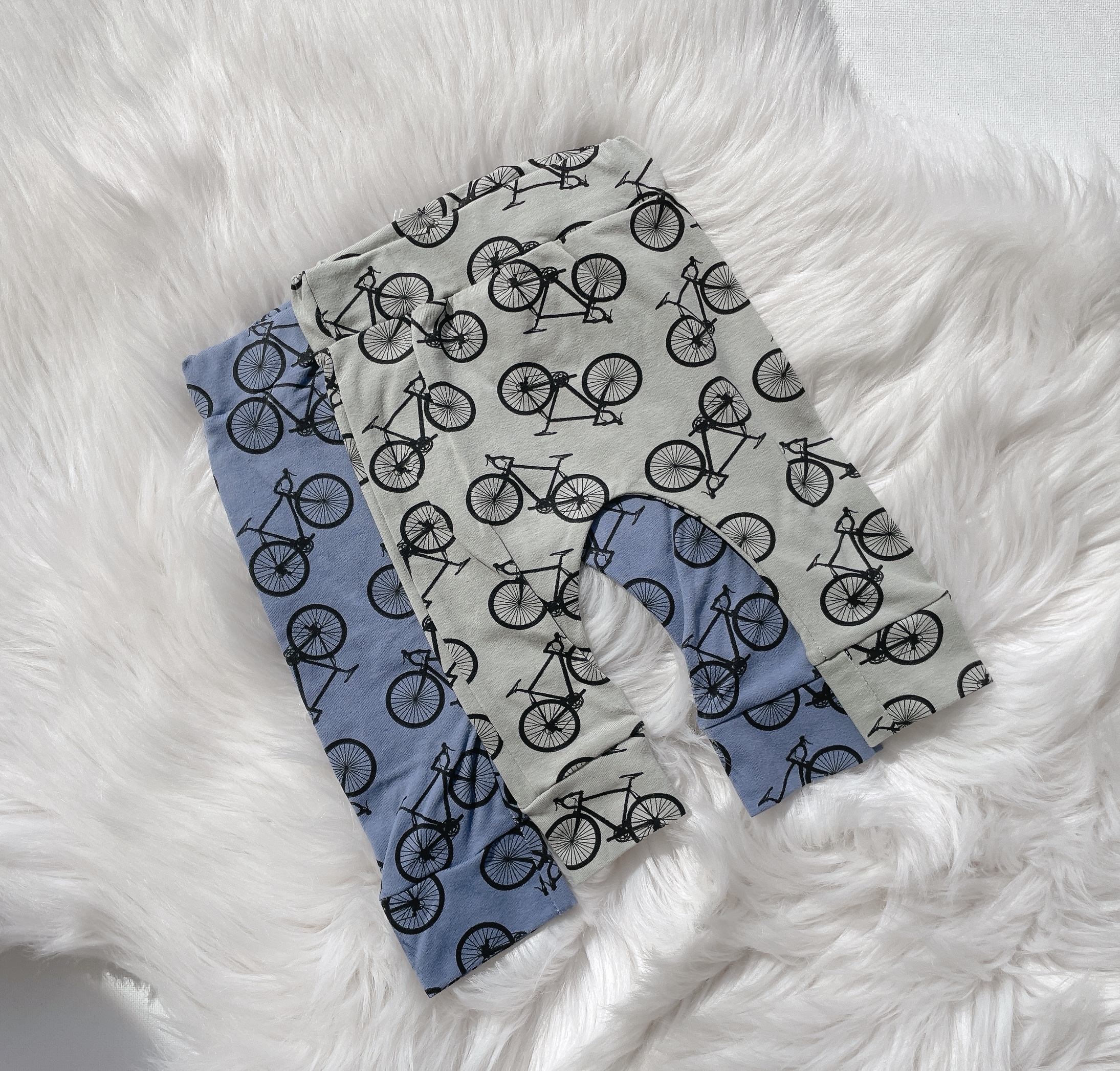 Harembroekje fietsen mint