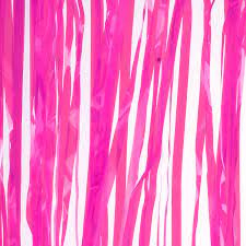 Folieslinger roze 3 mtr lang