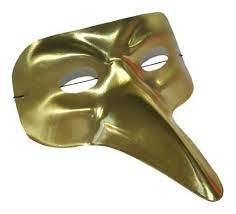 Venetian masker goud