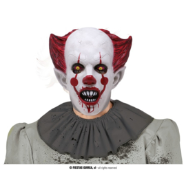 Killer clown latex mask
