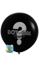 Gender reveal ballon jongen