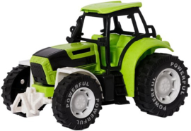 Bioplastic traktor groen groot