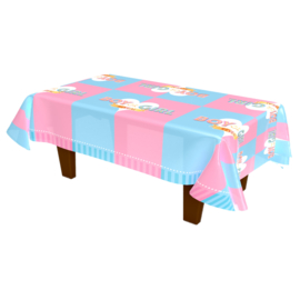 Gender reveal tafelkleed