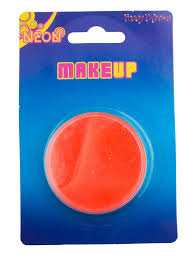 Schmink neon oranje