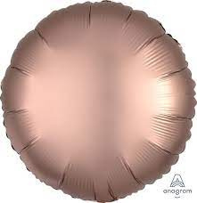 Folieballon rose goud 43 cm