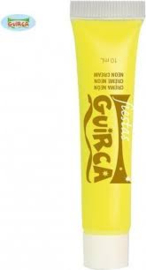 Neon body paint geel 10 ml