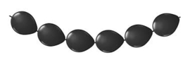 Ballonslinger zwart 10st