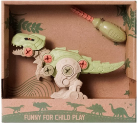 Bioplastic demonteerbare dinosaurus