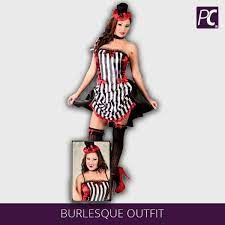 Burlesque jurk maat M