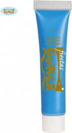 Bodypaint neon blauw 10 ml