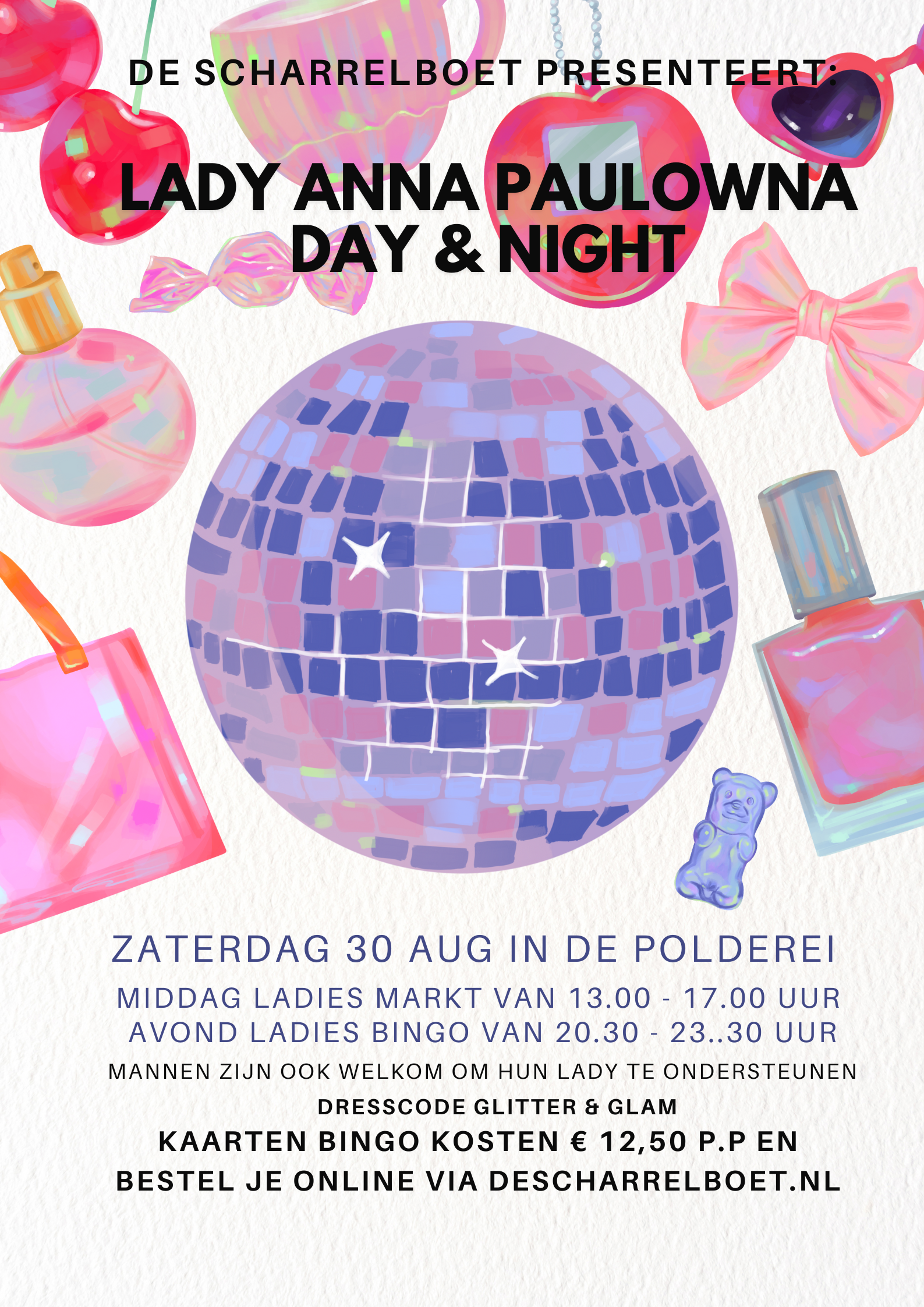Lady Anna Paulowna Bingo Night zaterdag 30 augustus