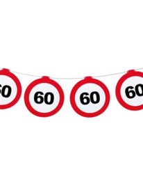 Verkeersbord slinger 60 10 mtr