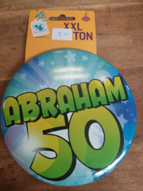 XXL button Abraham