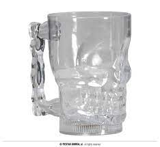 Drinkbeker skull met verlichting