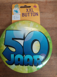XXL button 50 jaar