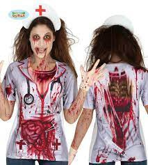 Horror verpleegster shirt