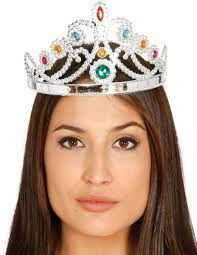 Tiara zilver prinses