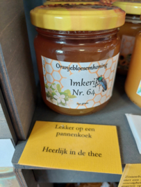Oranjebloesem honing 250 gram