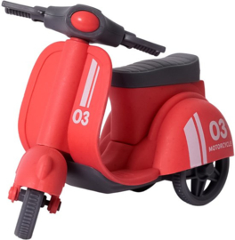 Bioplastic scooter rood
