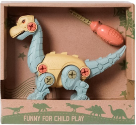 Bioplastic demonteerbare dinosaurus
