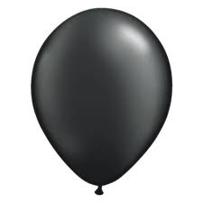 Ballon zwart 10st